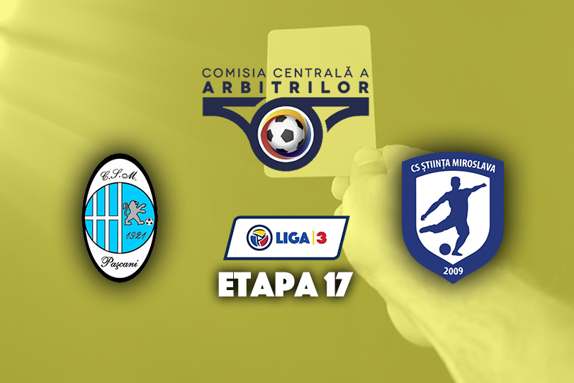 Arbitri botoșăneni la derby-ul județului