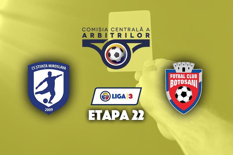 Sava Florin arbitreaza Miroslava - Botosani